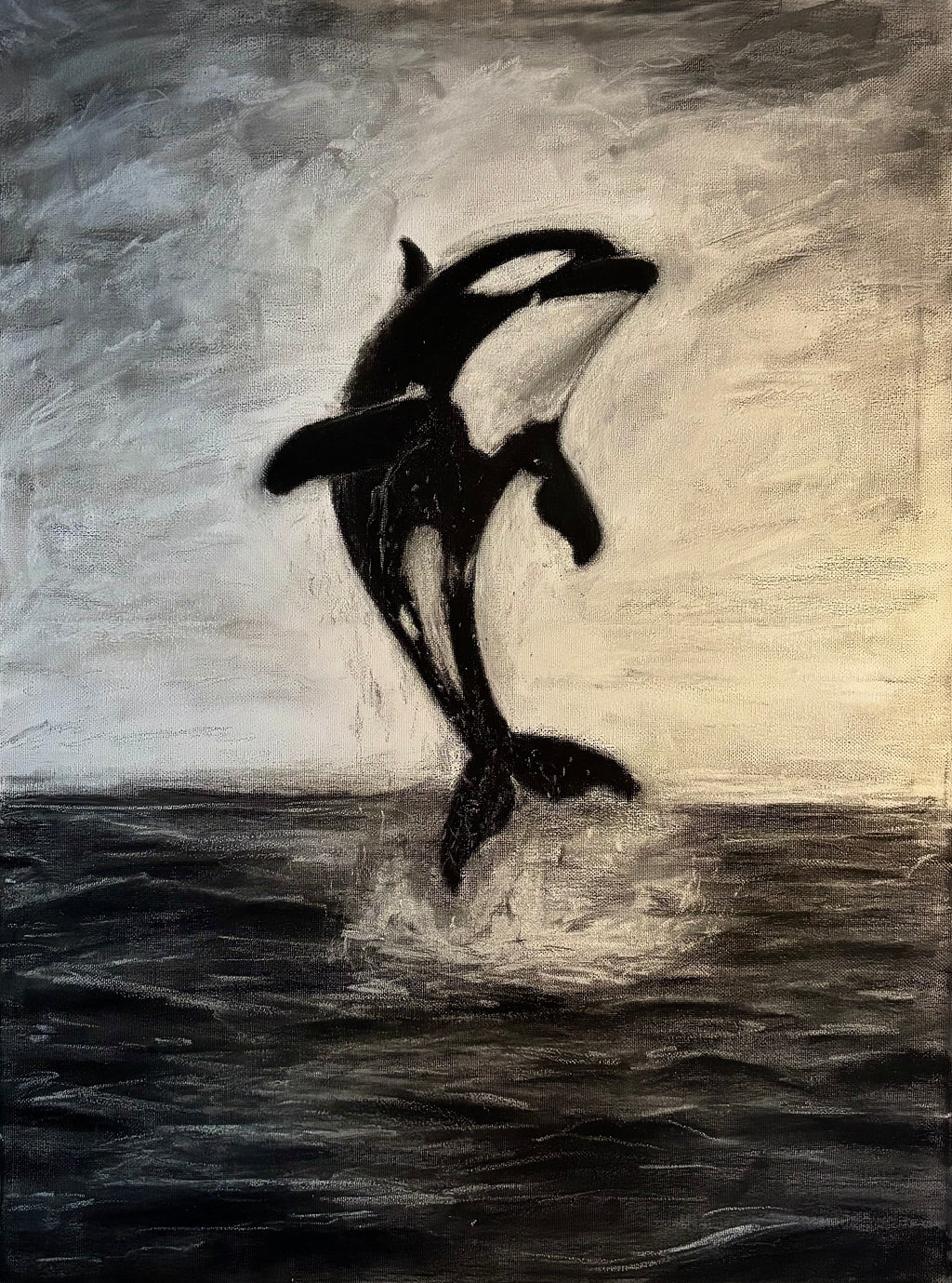 “Orca” Breaching the Surface