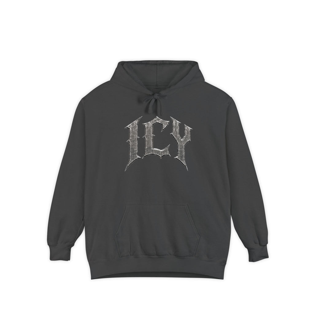 ICY Hoodie — Vintage Ice Text Pullover