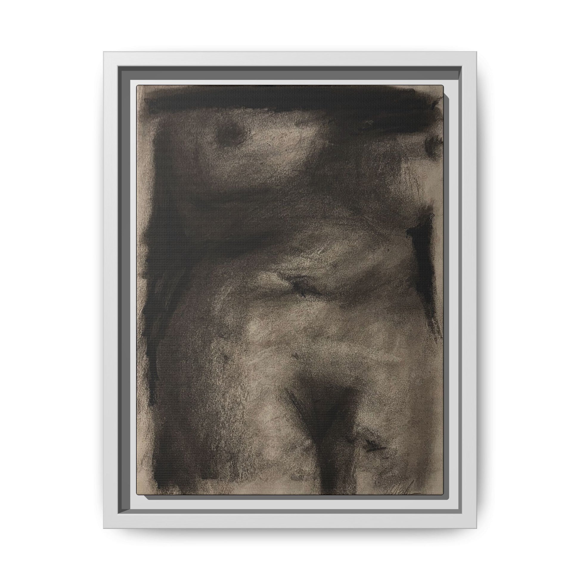 “The Price Of Intuition” Matte Canvas, Framed (Multi-color)