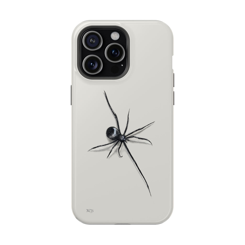 "ICY" Spider Sketch Magnetic Impact-Resistant Phone Case