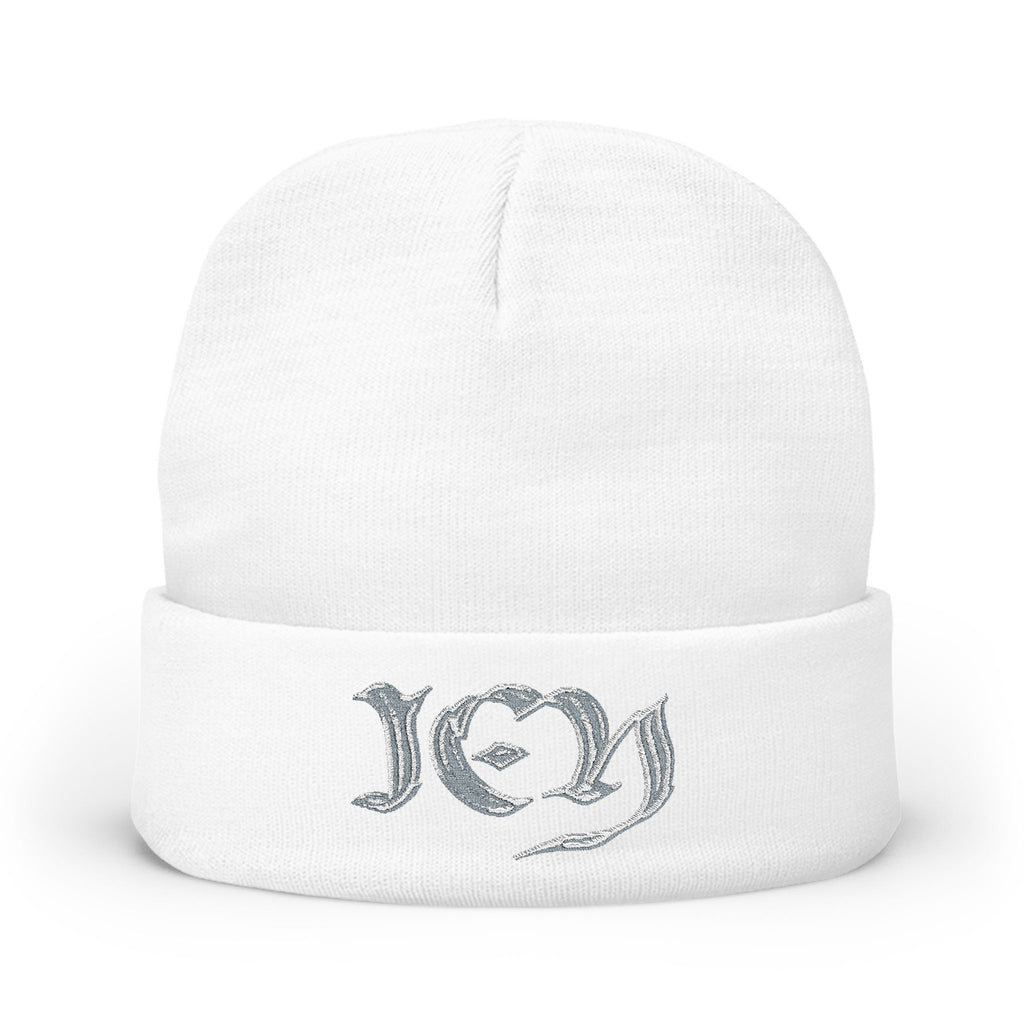 “ICY” Knit Beanie (Embroidery)