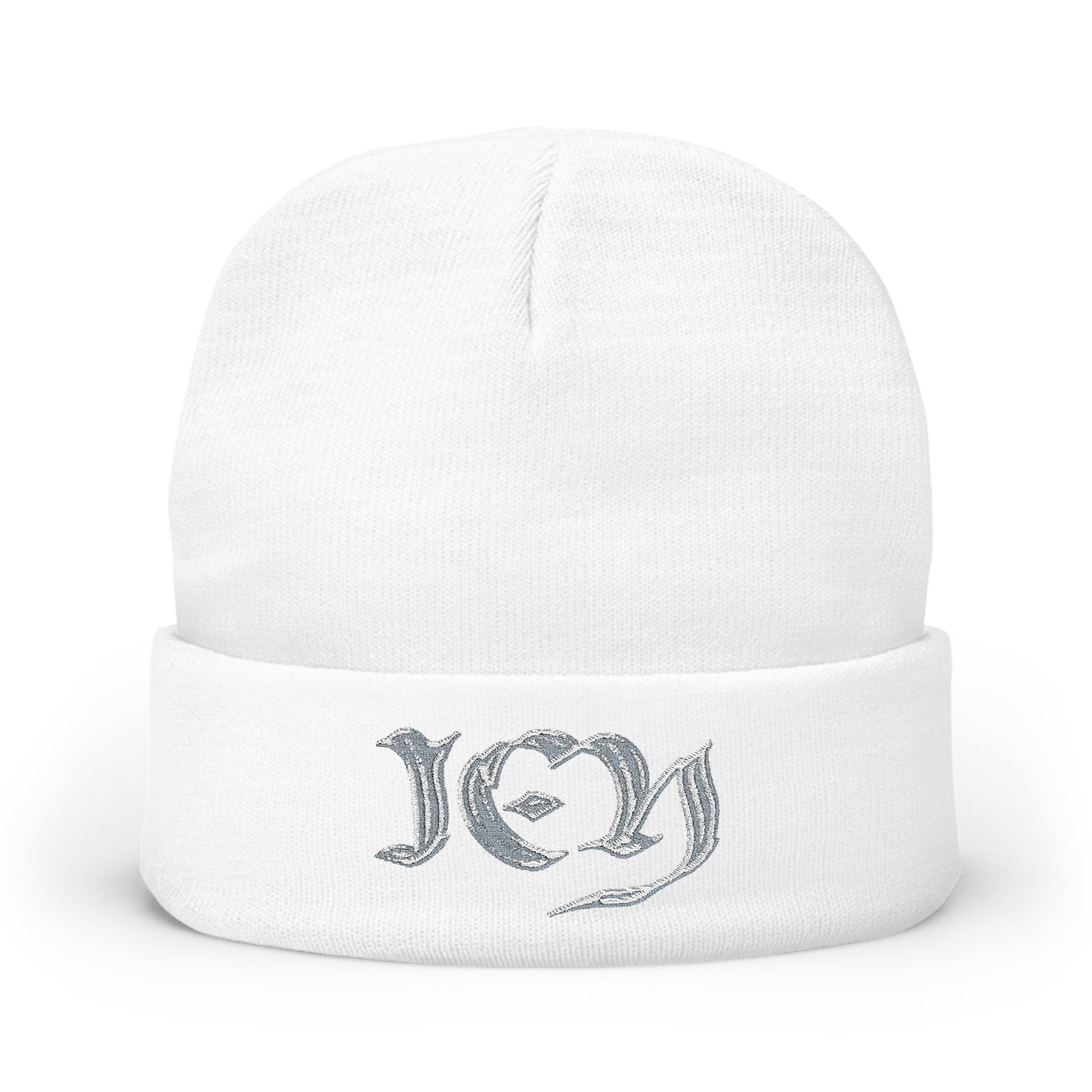“ICY” Knit Beanie (Embroidery)
