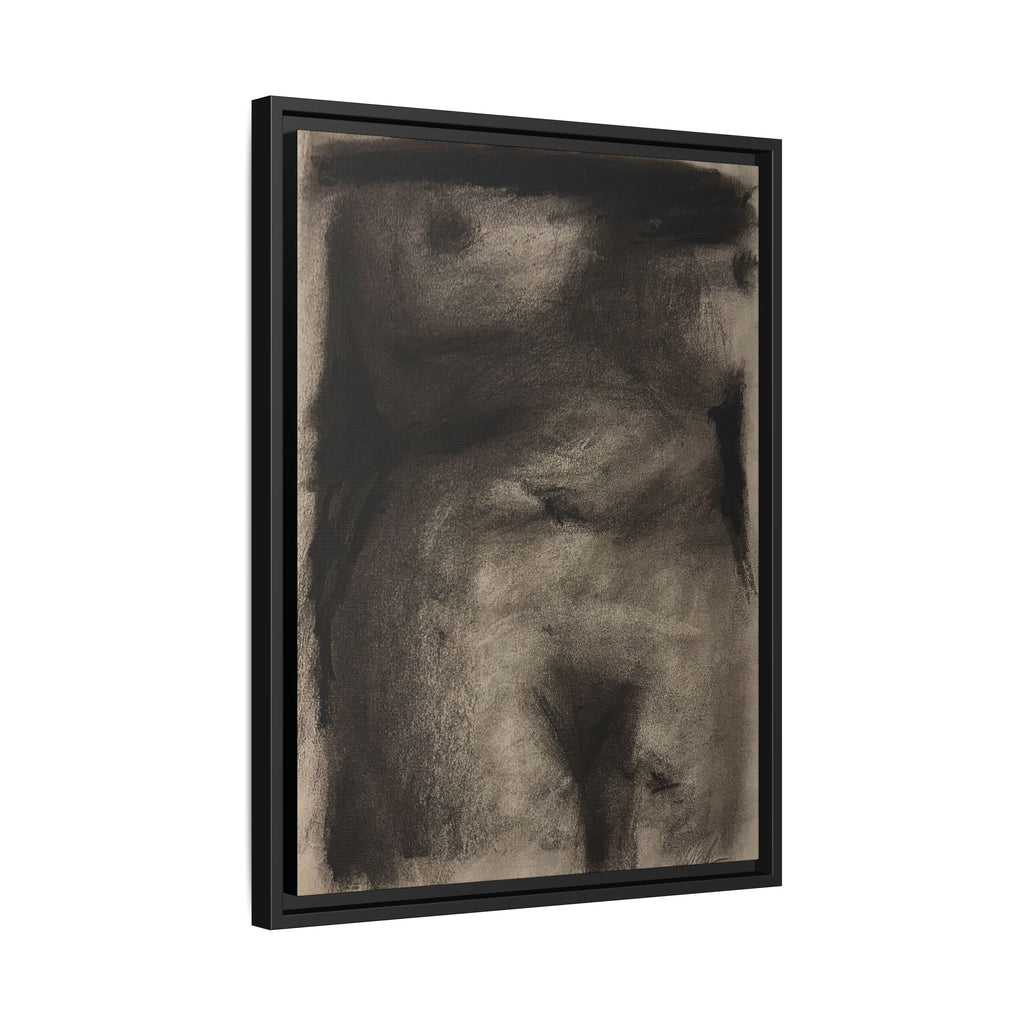 “The Price Of Intuition” Matte Canvas, Framed (Multi-color)