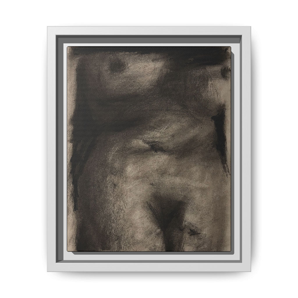 “The Price Of Intuition” Matte Canvas, Framed (Multi-color)