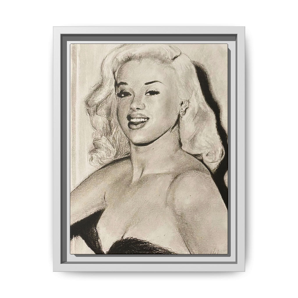 “Diana” Matte Canvas, Framed (Multi-color)