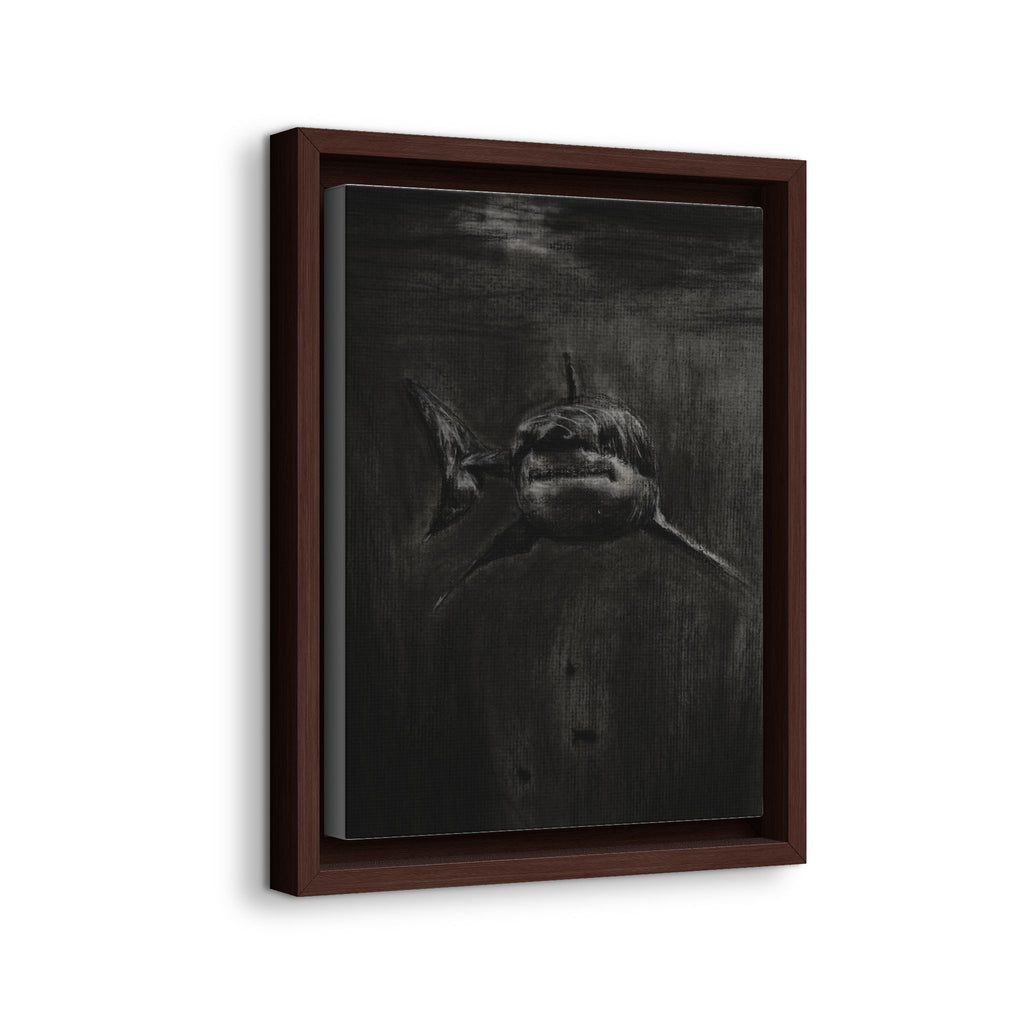 Dark Surrealist Framed Canvas Wall Art