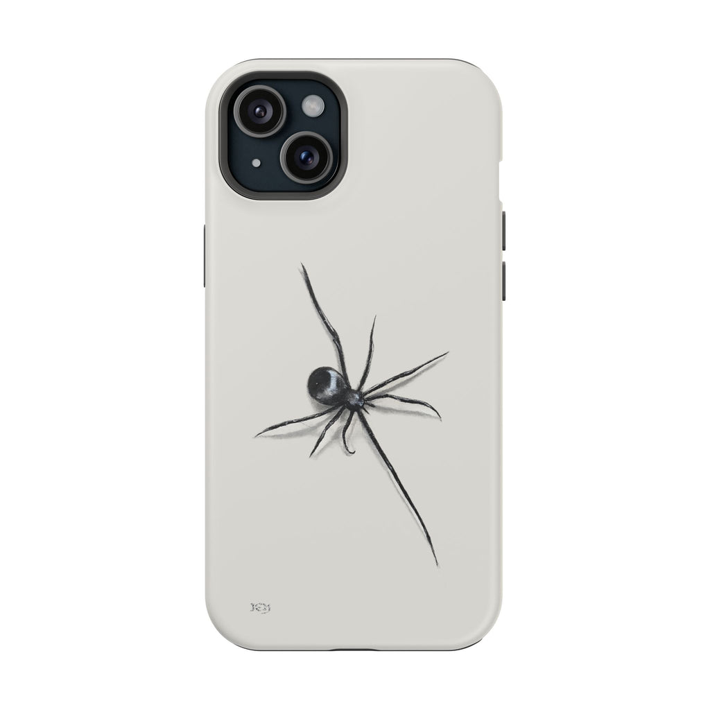 "ICY" Spider Sketch Magnetic Impact-Resistant Phone Case
