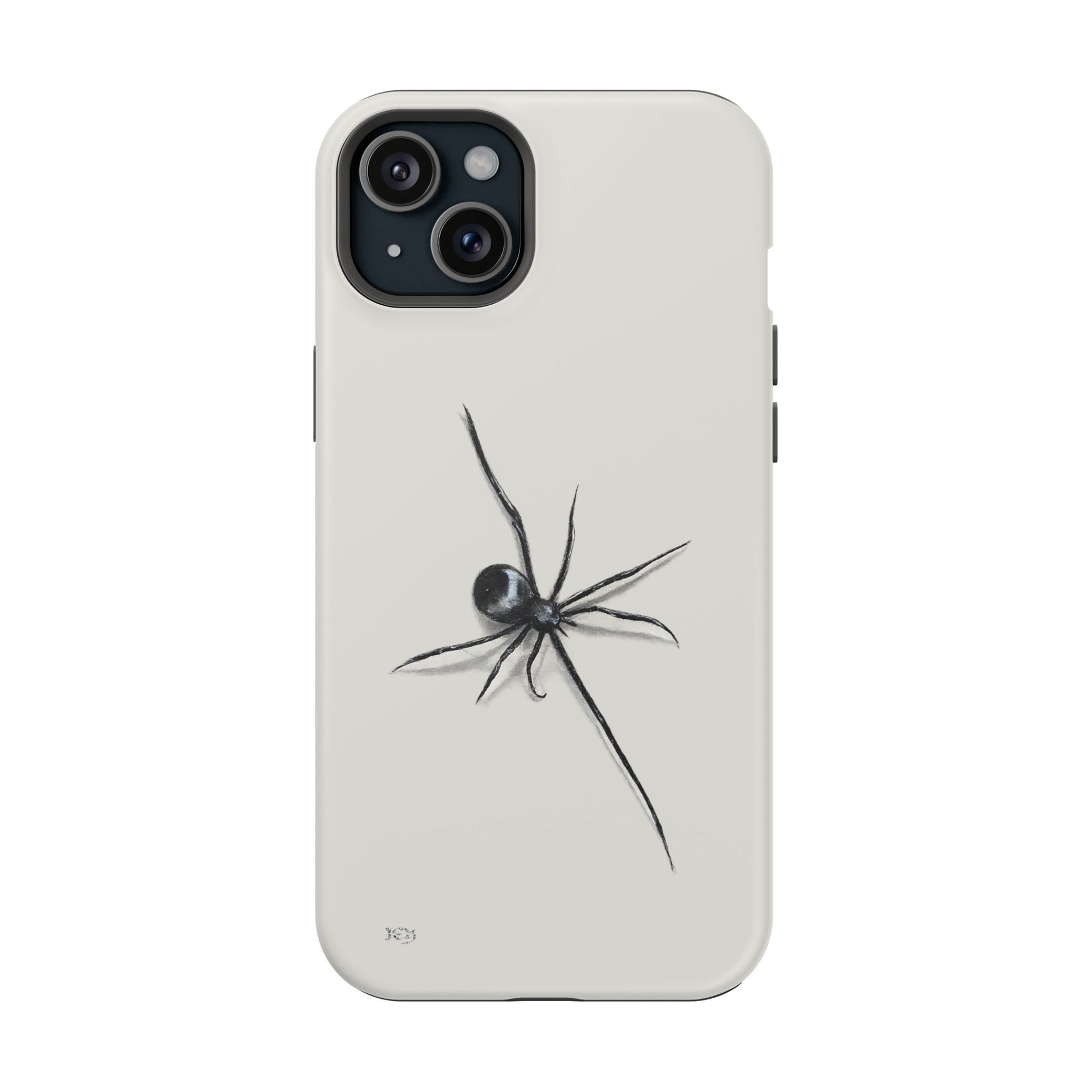 "ICY" Spider Sketch Magnetic Impact-Resistant Phone Case