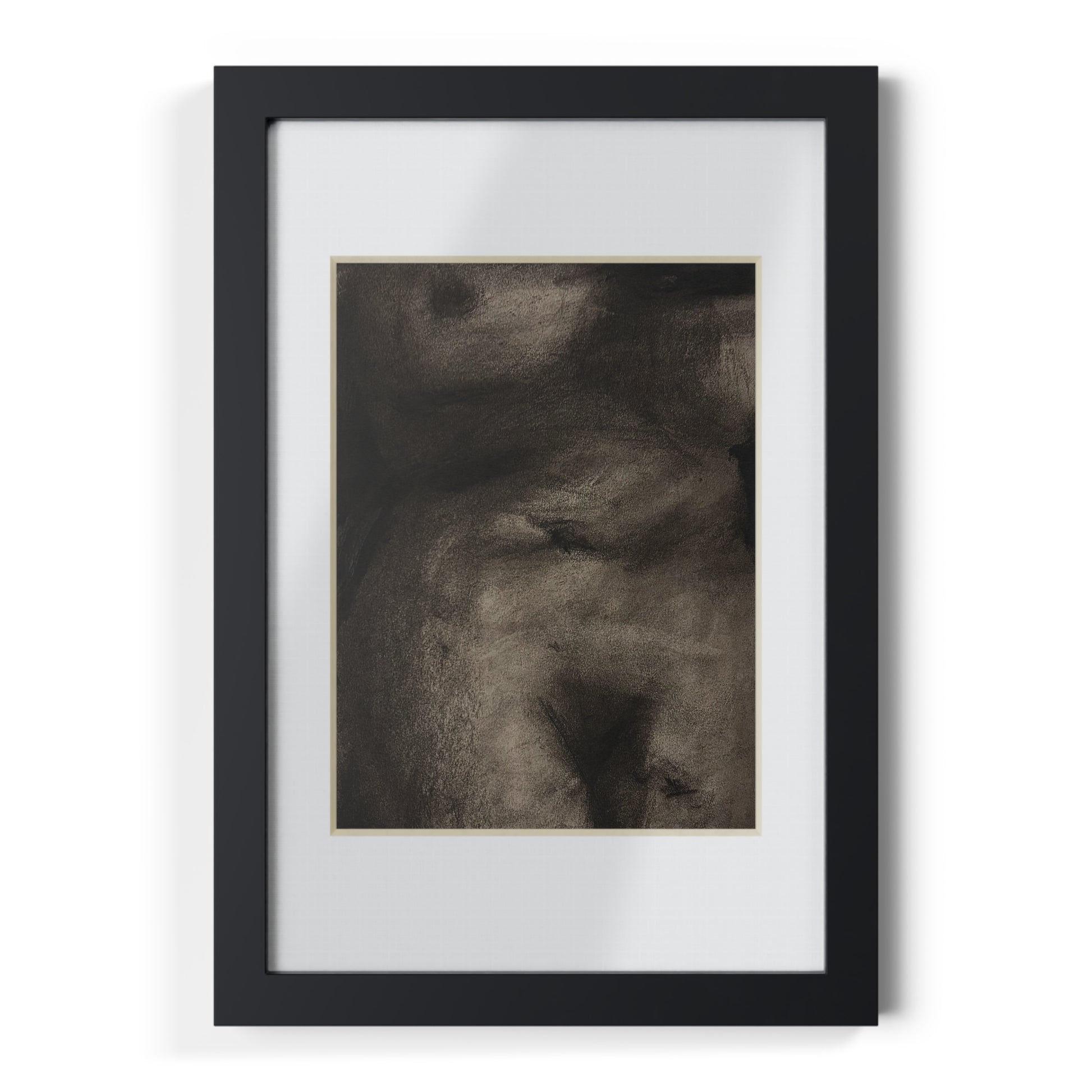 “The Price Of Intuition” Framed Posters, Black