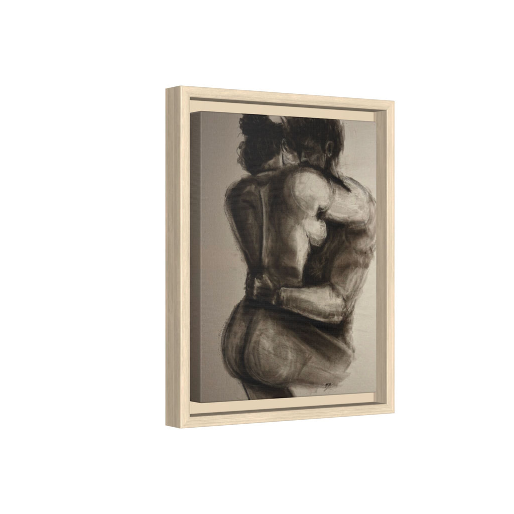 “LAST DAY ON EARTH” Matte Canvas, Framed (Multi-color)