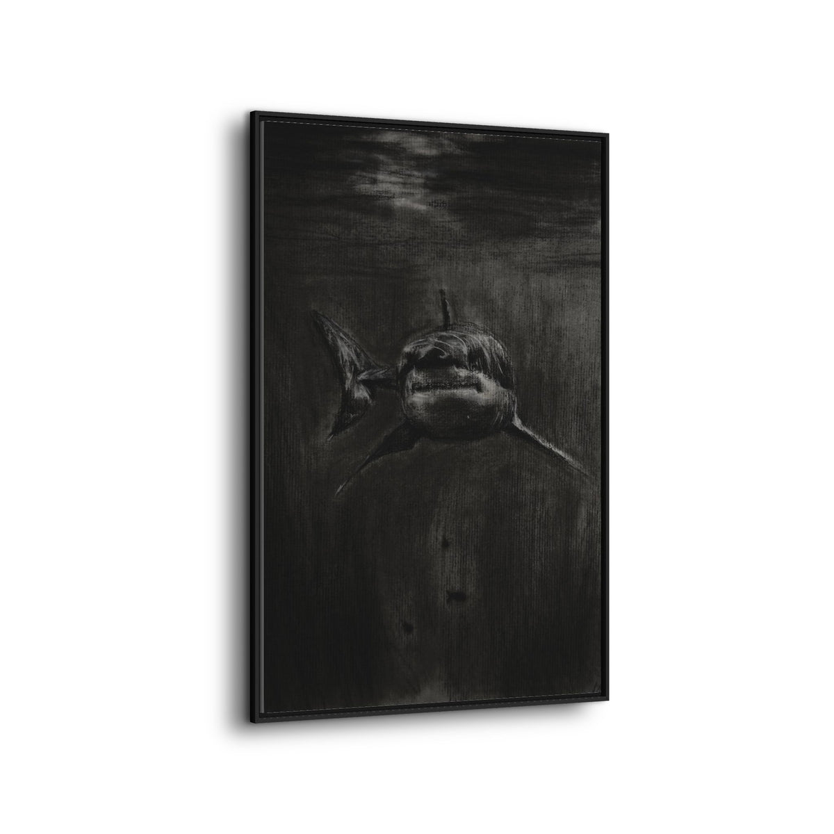 Dark Surrealist Framed Canvas Wall Art
