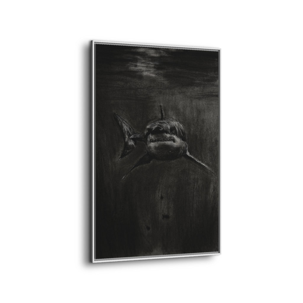 Dark Surrealist Framed Canvas Wall Art