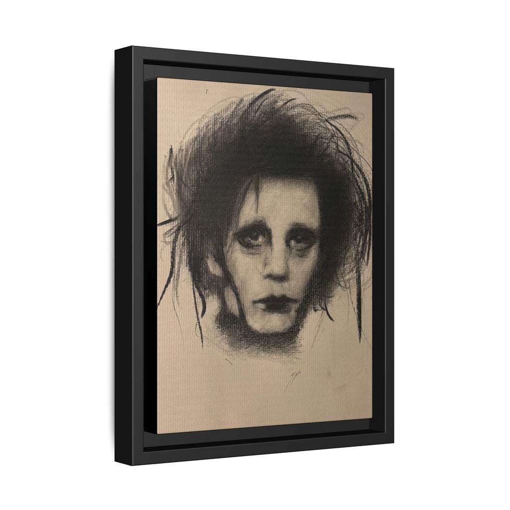“Edward” Matte Canvas, Framed (Multi-color)
