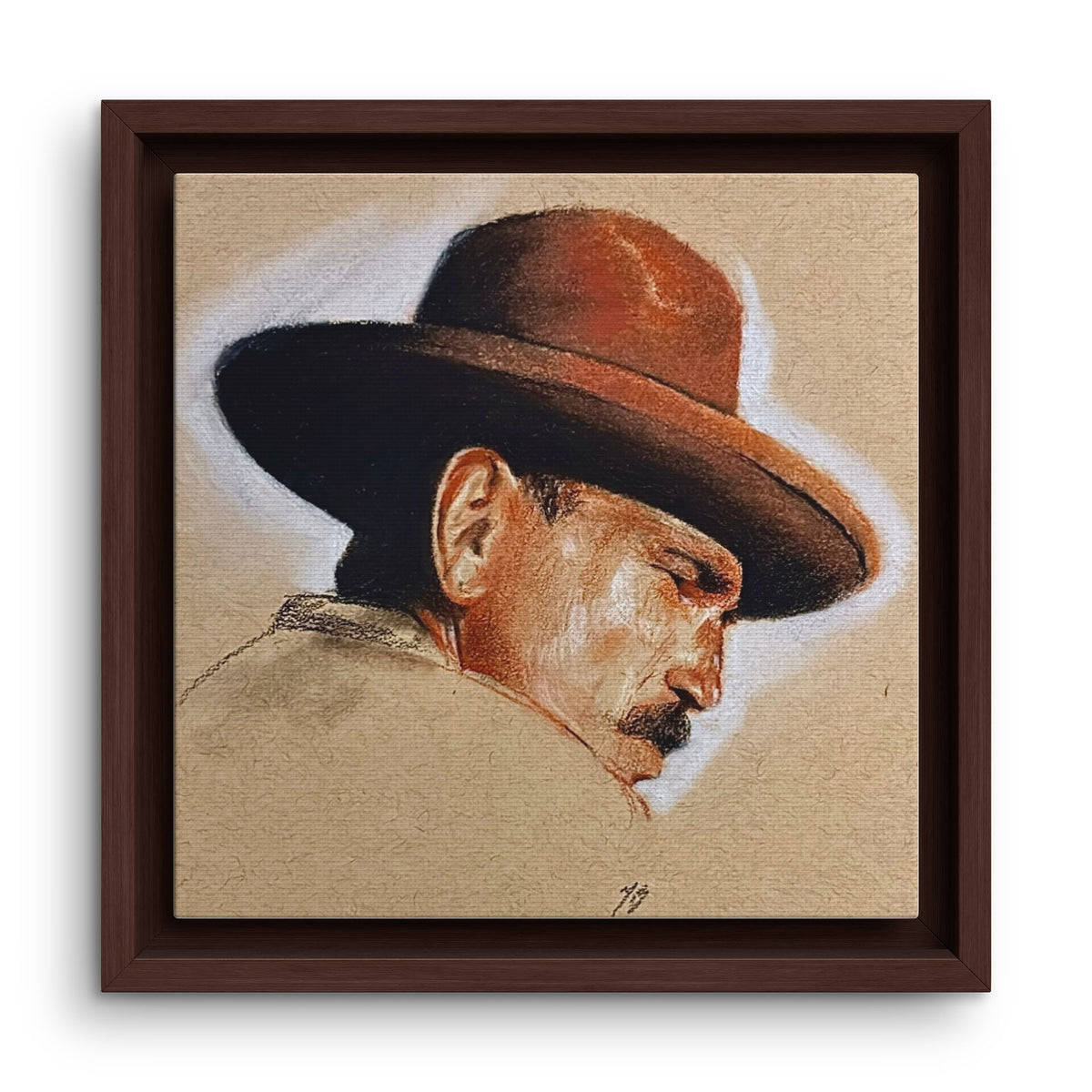 Matte Canvas, Framed (Multi-color)