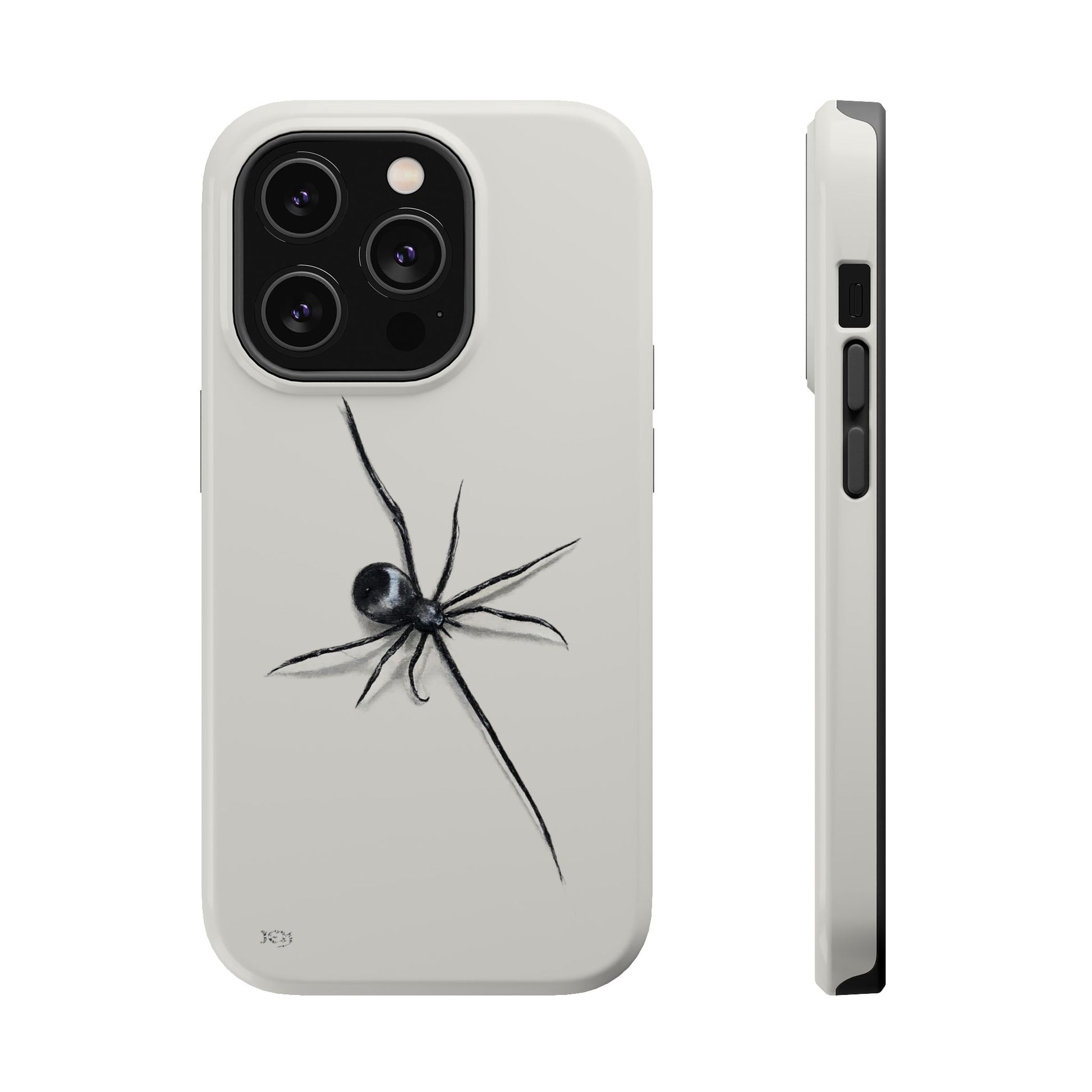 "ICY" Spider Sketch Magnetic Impact-Resistant Phone Case