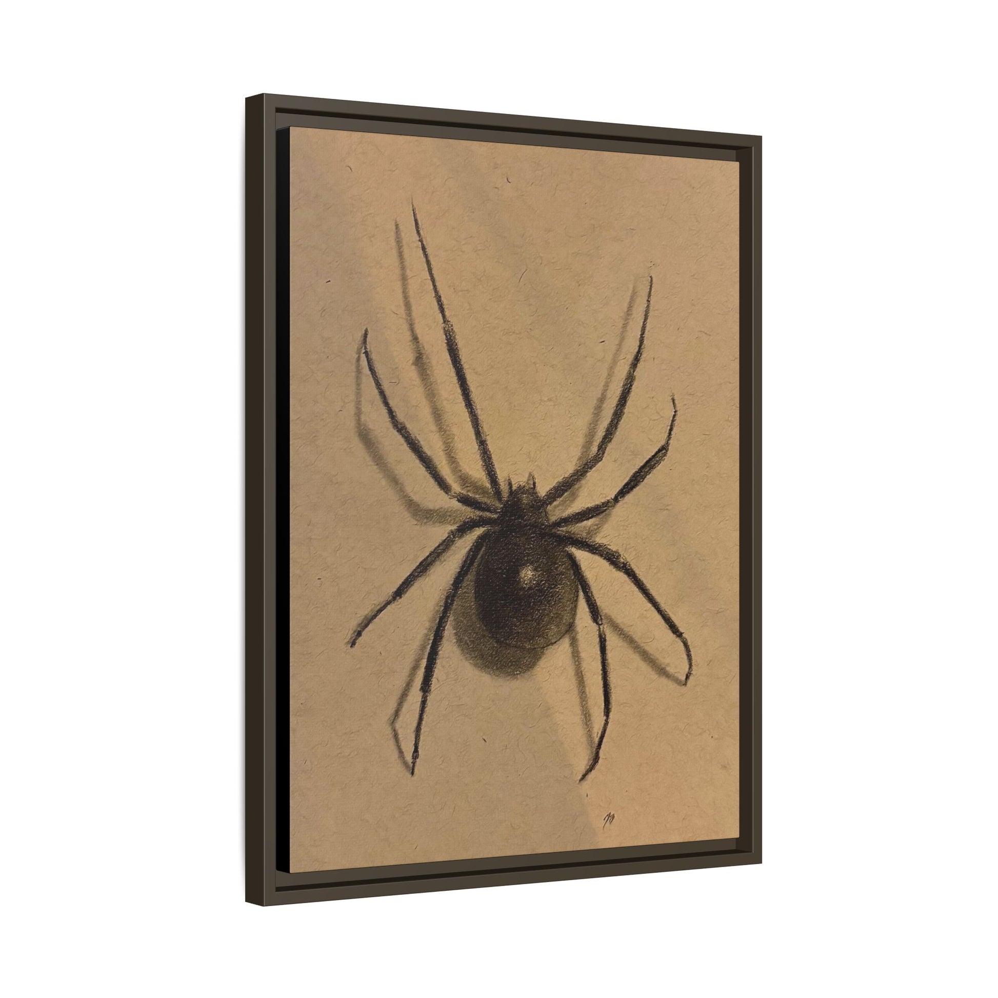 “Spider” Matte Canvas, Framed (Multi-color) Print