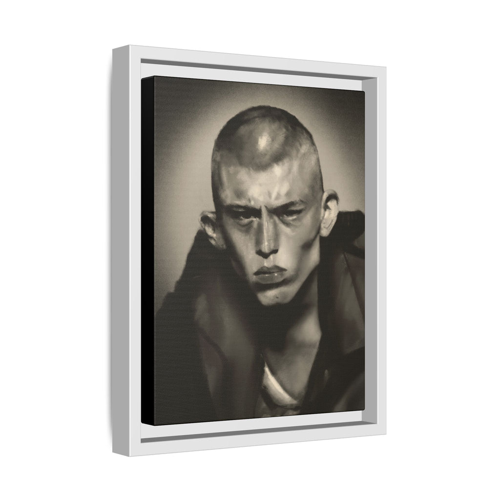 “Buzz Cut” Matte Canvas, Framed (Multi-color)