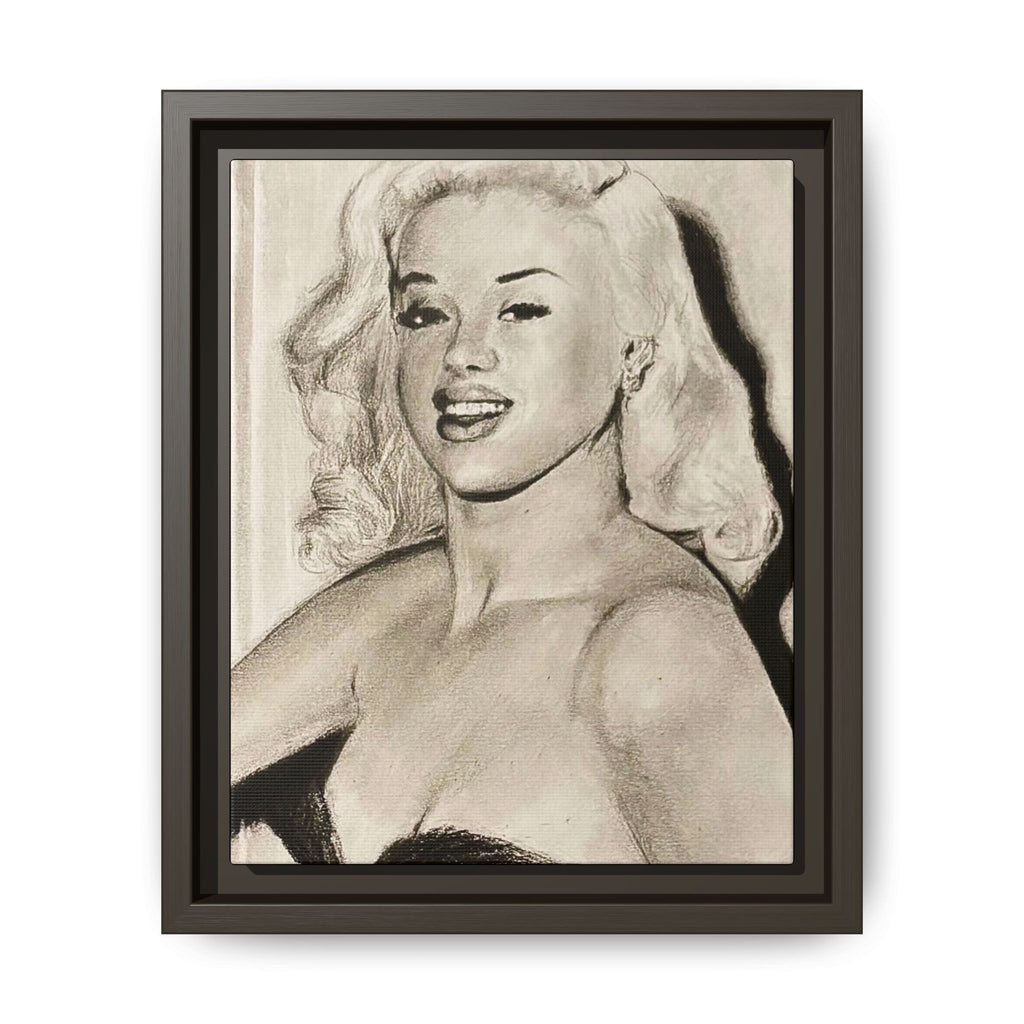 “Diana” Matte Canvas, Framed (Multi-color)