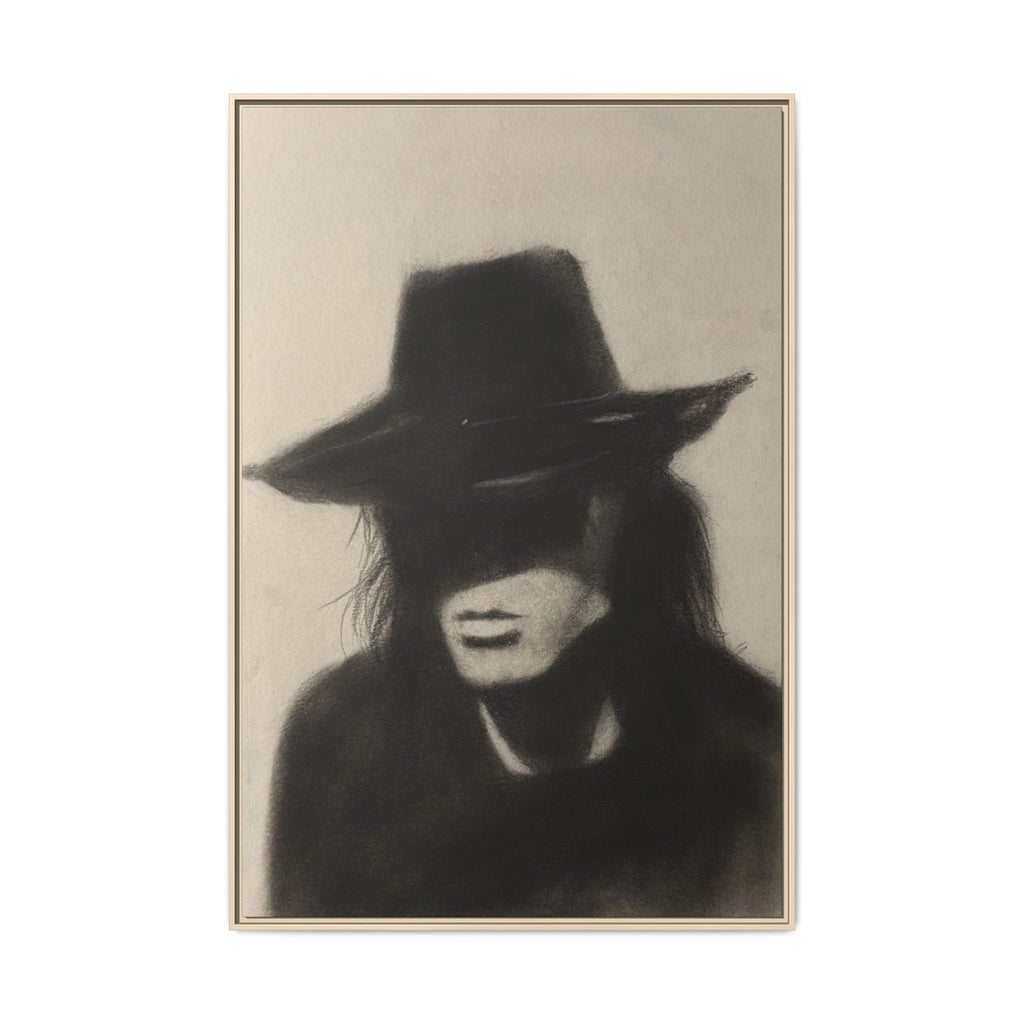 “OUTLAW” Matte Canvas, Framed (Multi-color)