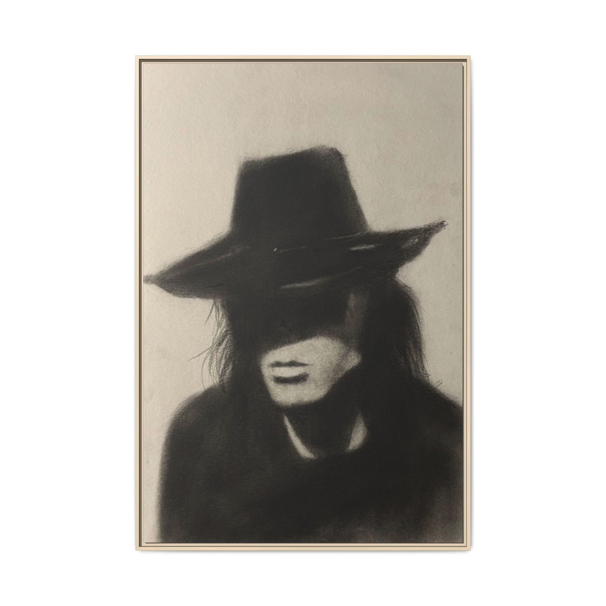 “OUTLAW” Matte Canvas, Framed (Multi-color)