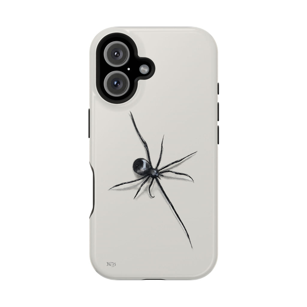 "ICY" Spider Sketch Magnetic Impact-Resistant Phone Case