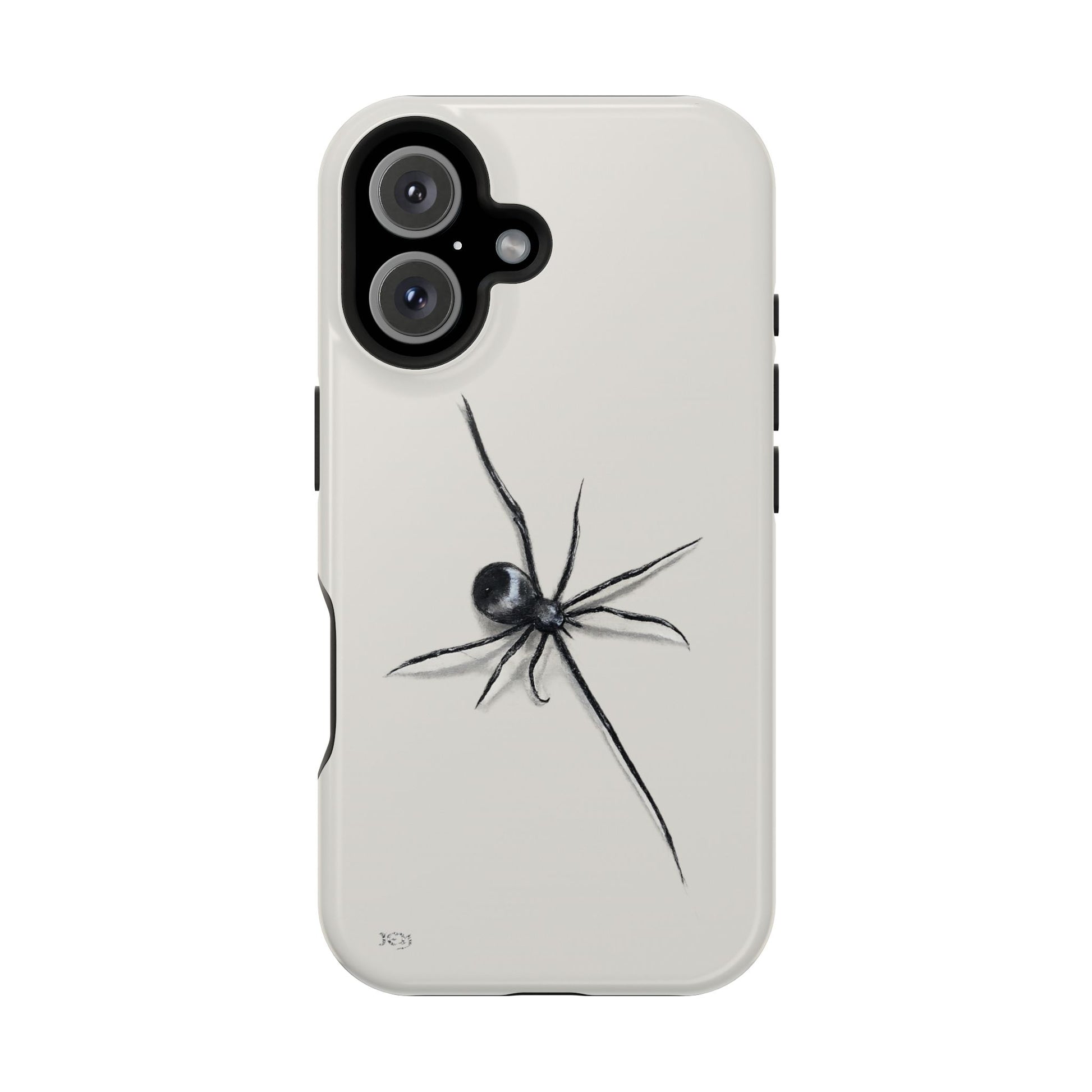 "ICY" Spider Sketch Magnetic Impact-Resistant Phone Case