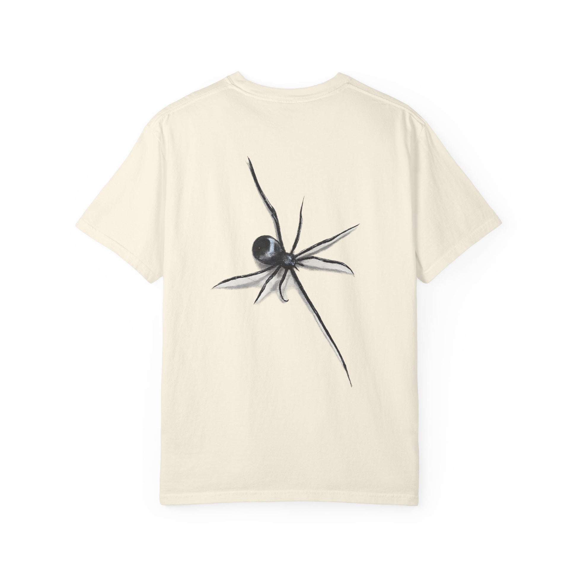 "ICY" Spider Graphic T‑Shirt — Minimal Back Illustration Skate/Streetwear