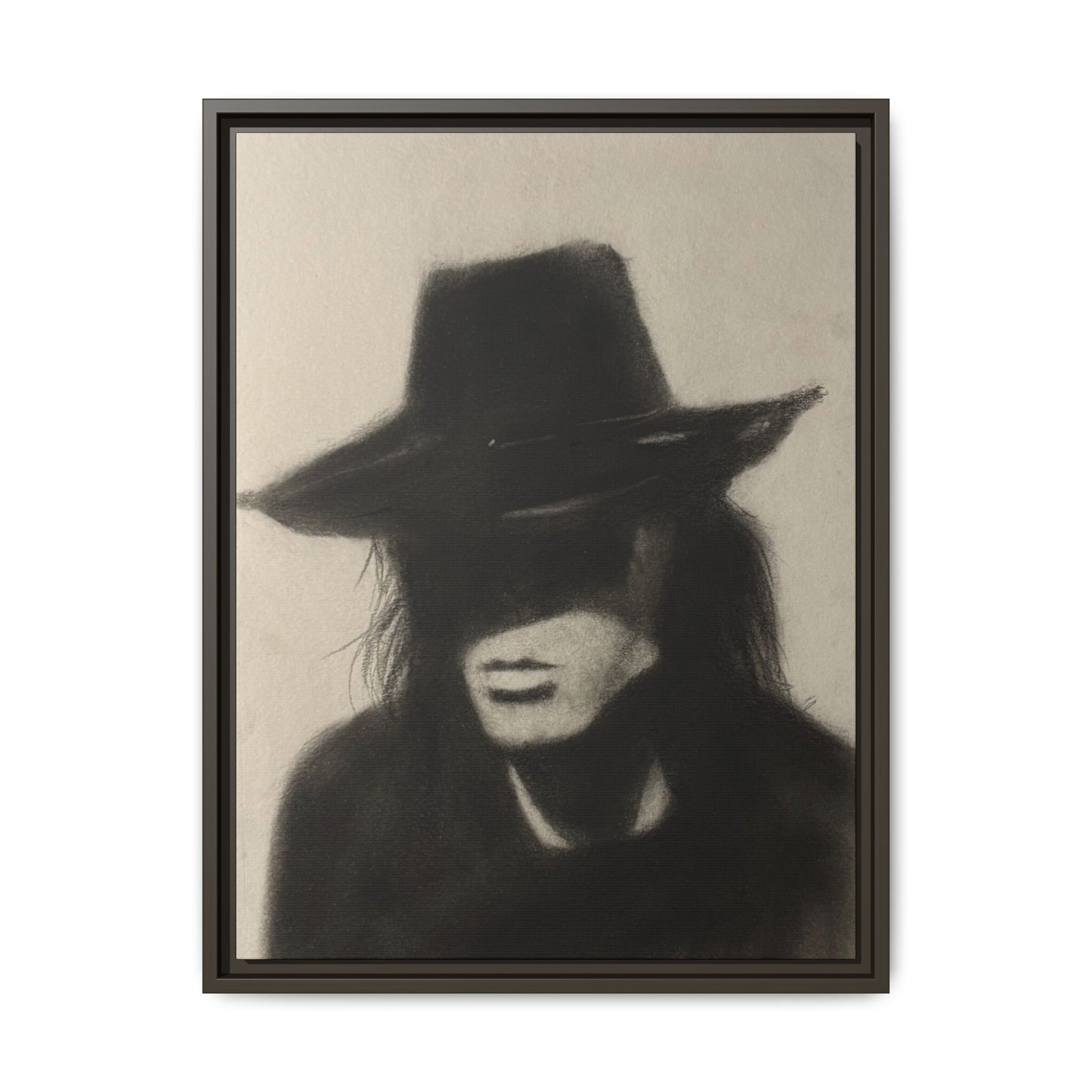 “OUTLAW” Matte Canvas, Framed (Multi-color)