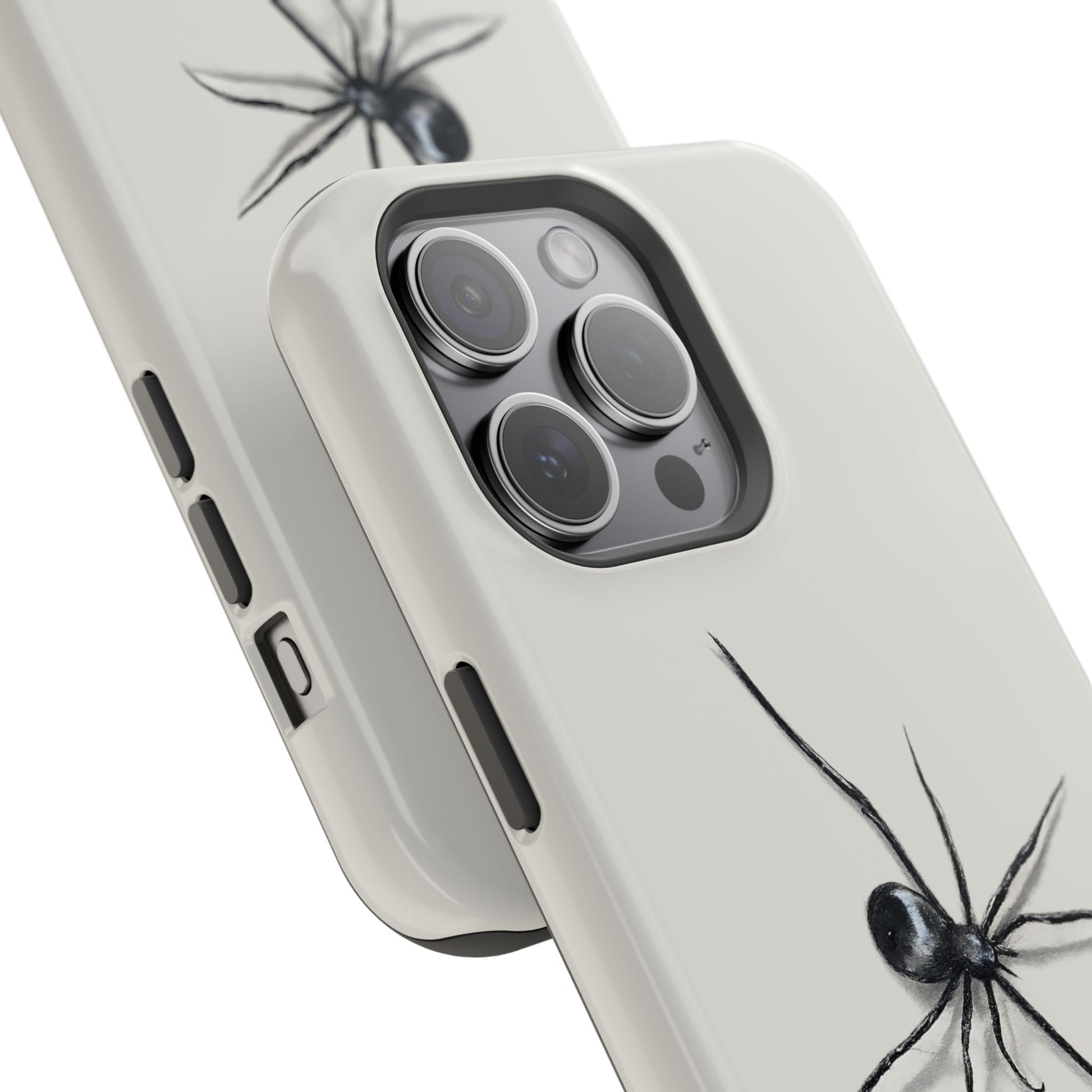 "ICY" Spider Sketch Magnetic Impact-Resistant Phone Case
