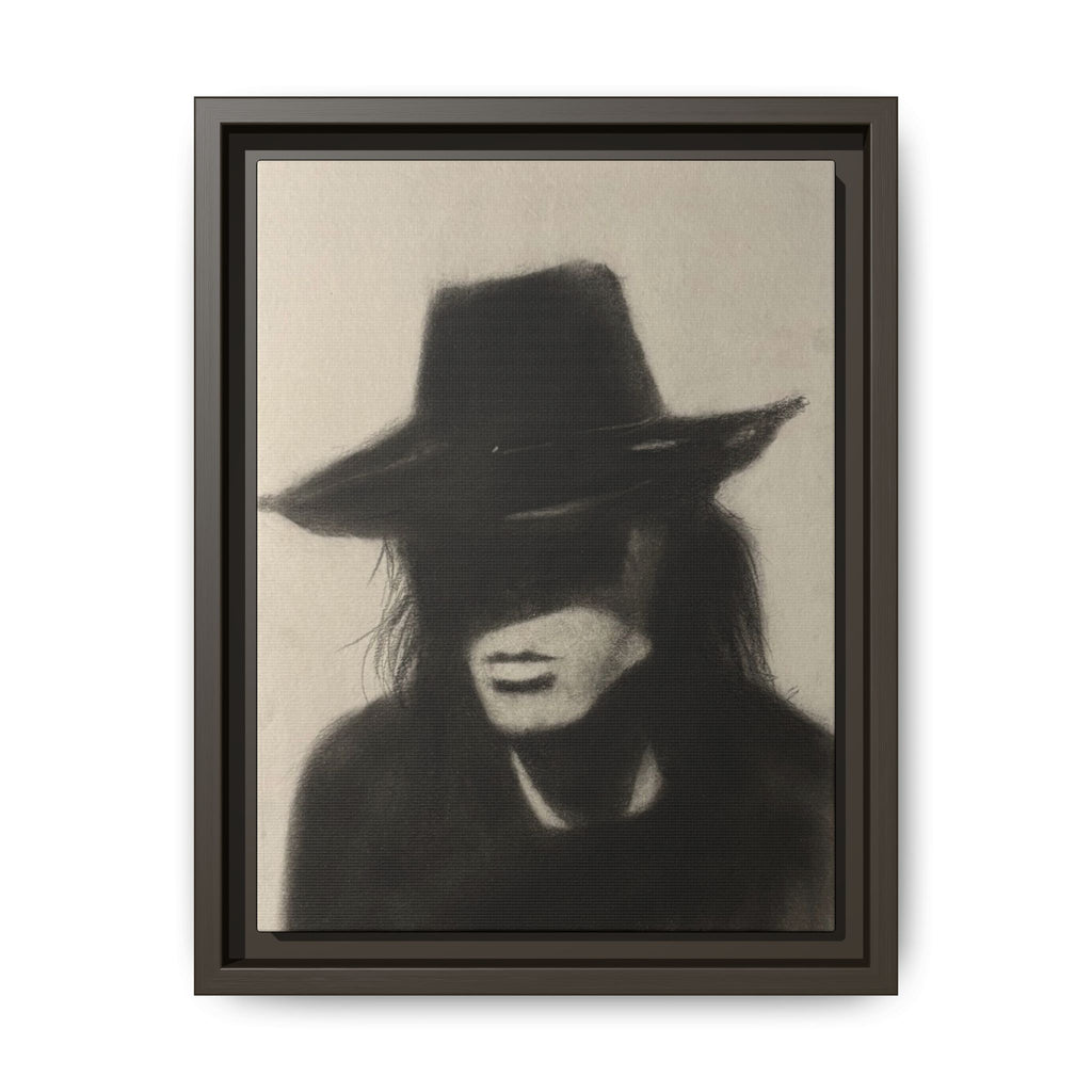 “OUTLAW” Matte Canvas, Framed (Multi-color)
