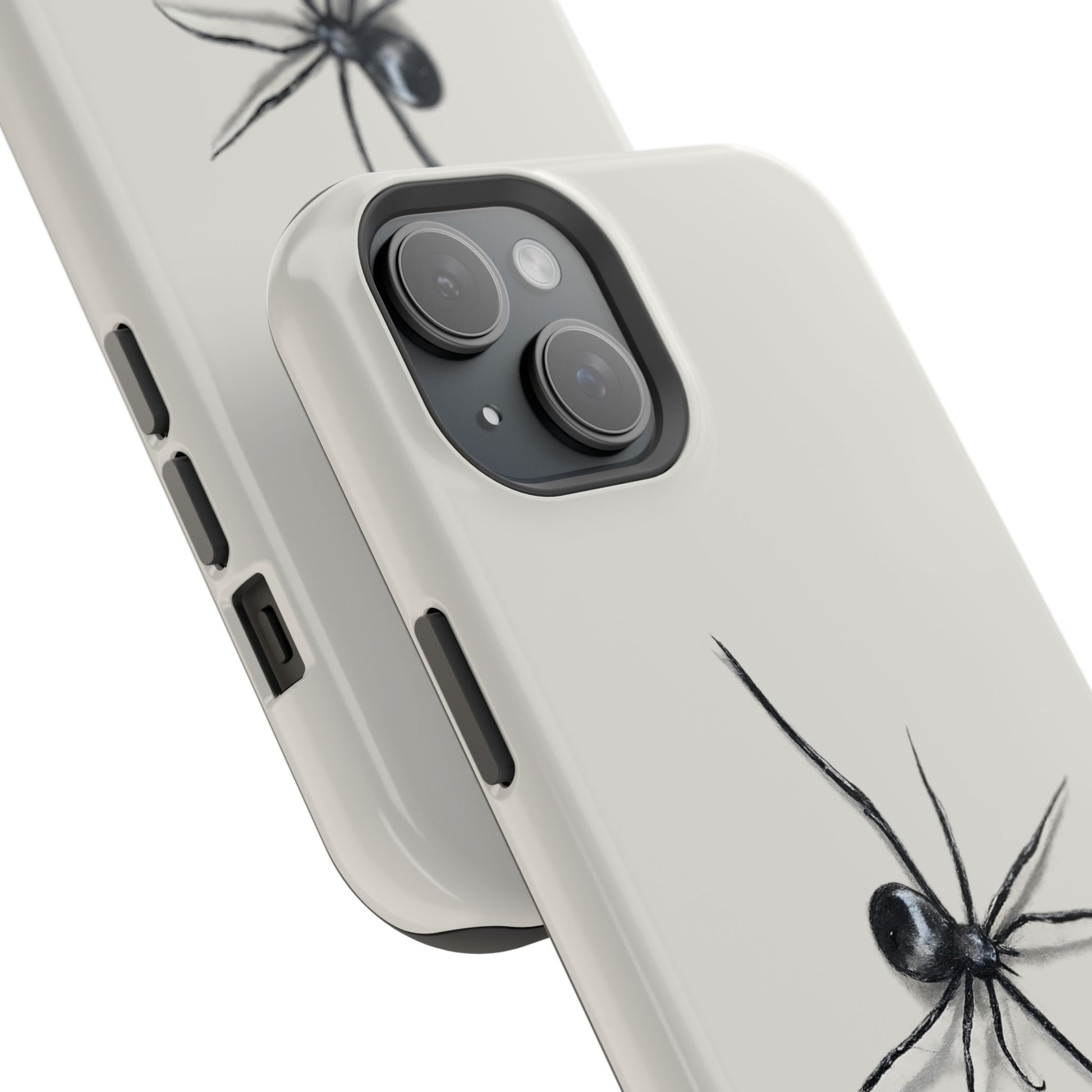 "ICY" Spider Sketch Magnetic Impact-Resistant Phone Case