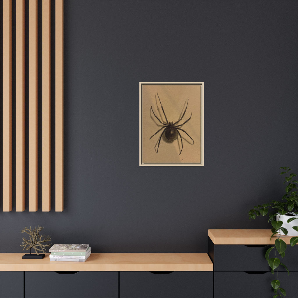 “Spider” Matte Canvas, Framed (Multi-color) Print