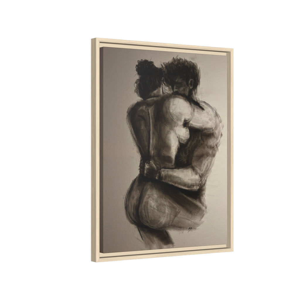 “LAST DAY ON EARTH” Matte Canvas, Framed (Multi-color)