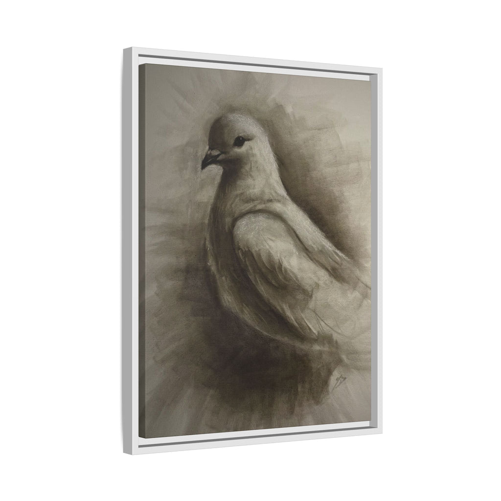 “Dove” Matte Canvas, Framed (Multi-color)