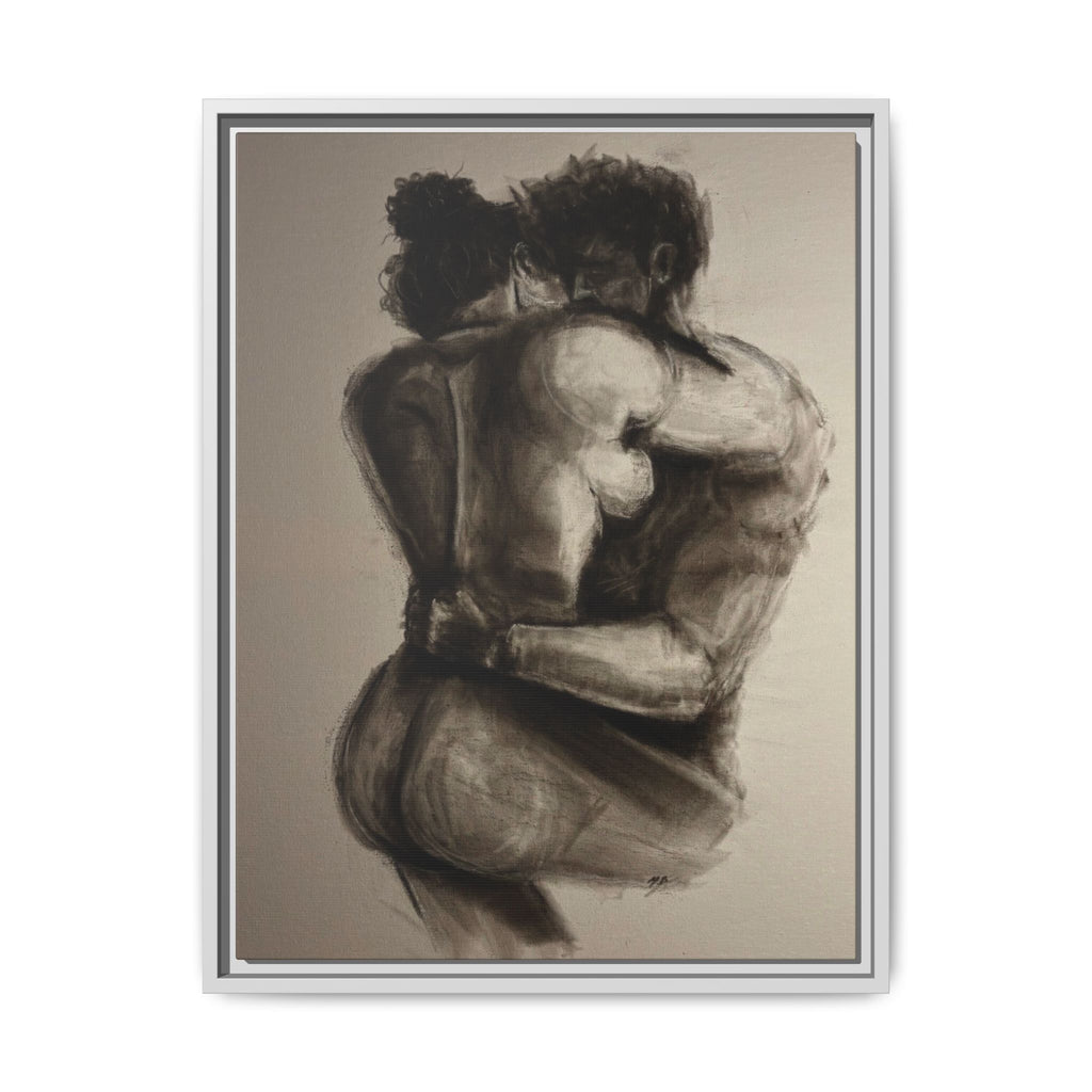 “LAST DAY ON EARTH” Matte Canvas, Framed (Multi-color)