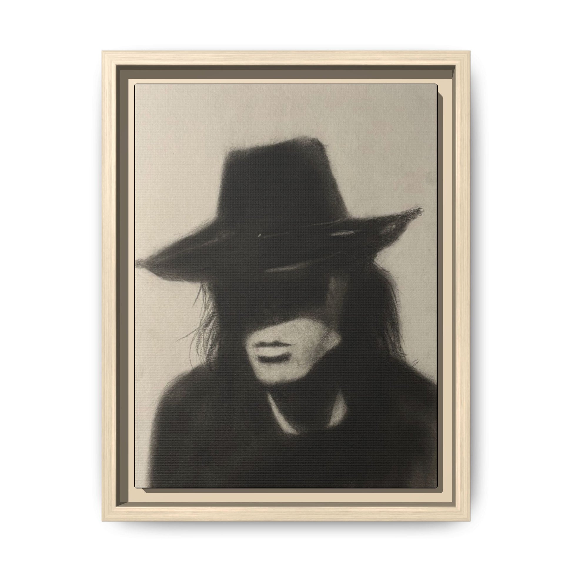 “OUTLAW” Matte Canvas, Framed (Multi-color)