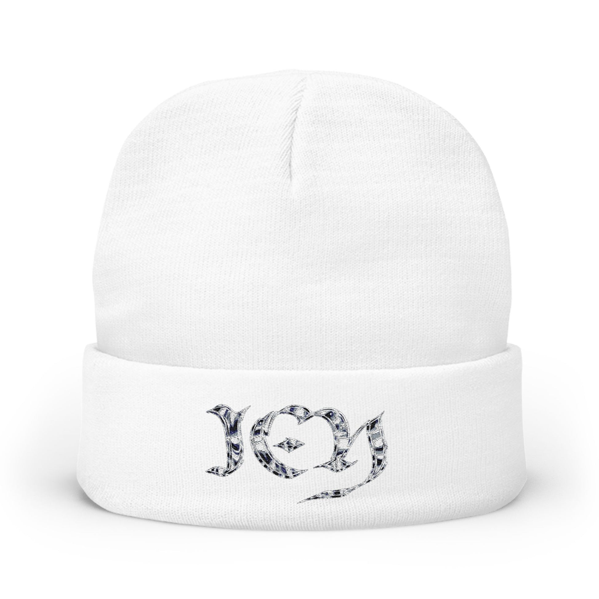 “ICY” Knit Beanie (Embroidery)