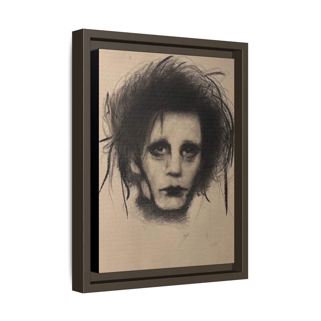 “Edward” Matte Canvas, Framed (Multi-color)
