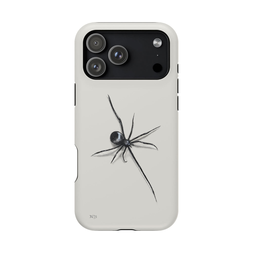 "ICY" Spider Sketch Magnetic Impact-Resistant Phone Case