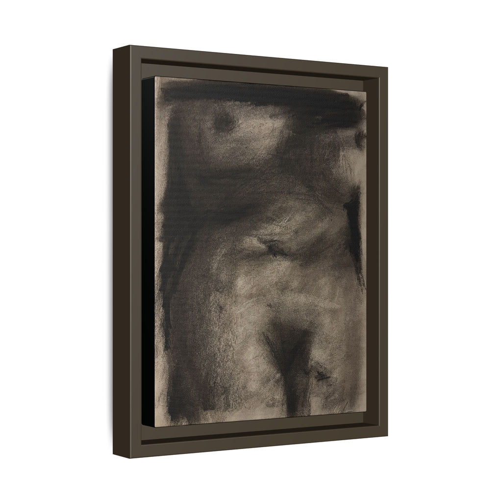 “The Price Of Intuition” Matte Canvas, Framed (Multi-color)