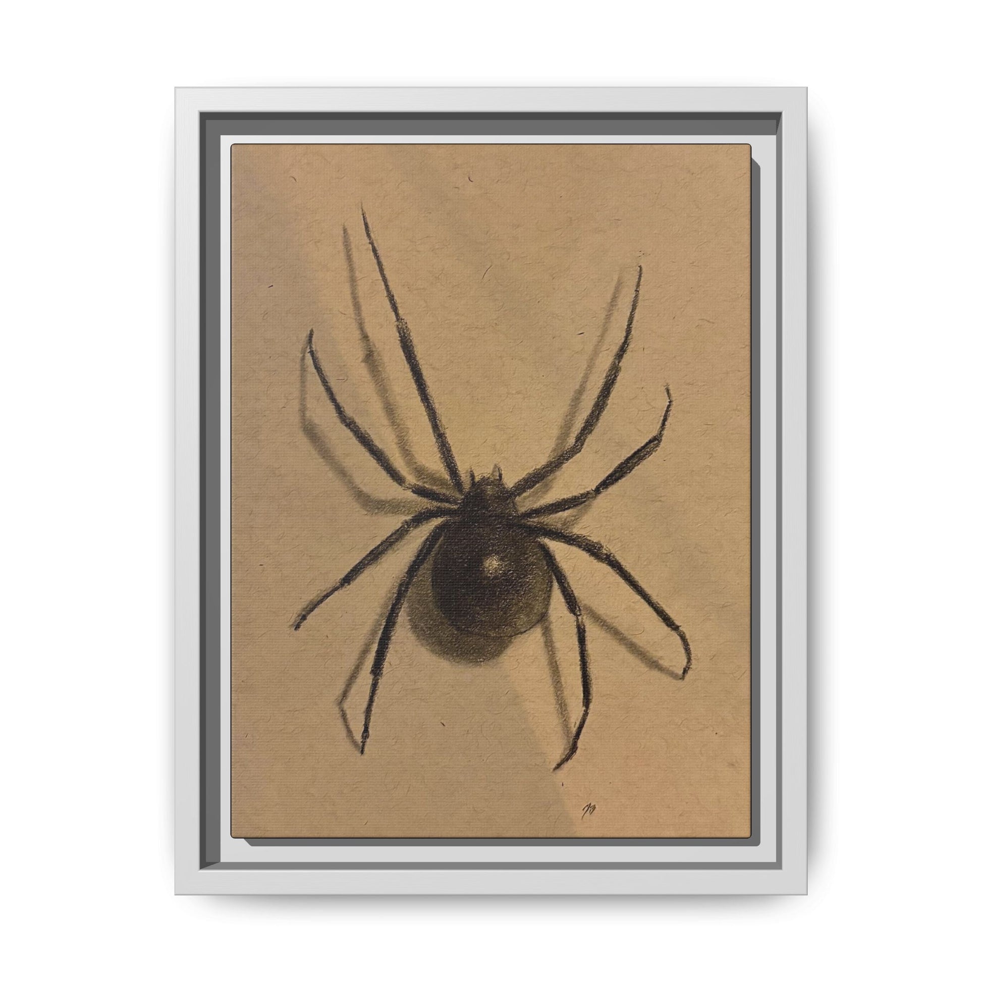 “Spider” Matte Canvas, Framed (Multi-color) Print