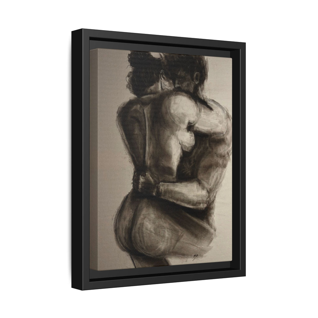 “LAST DAY ON EARTH” Matte Canvas, Framed (Multi-color)