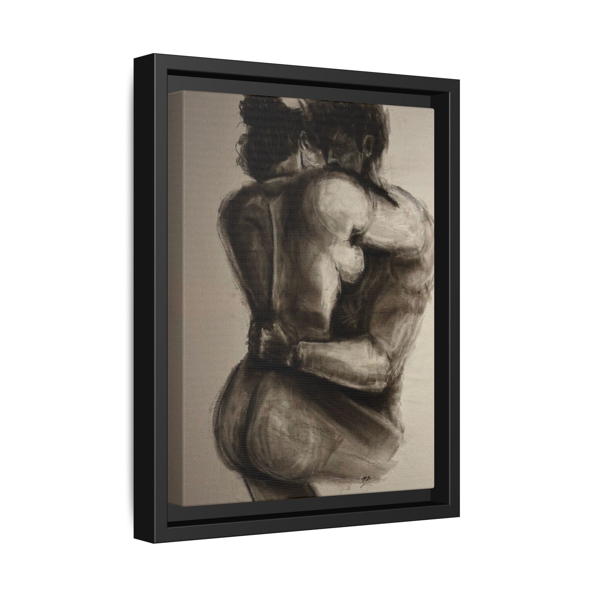 “LAST DAY ON EARTH” Matte Canvas, Framed (Multi-color)