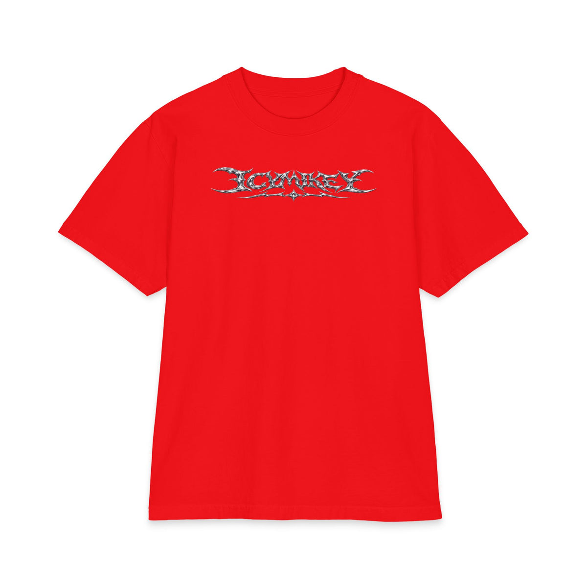 Graphic T-Shirt — Minimal Floral Ink Vase Tee (front logo, back brushstroke blossom)