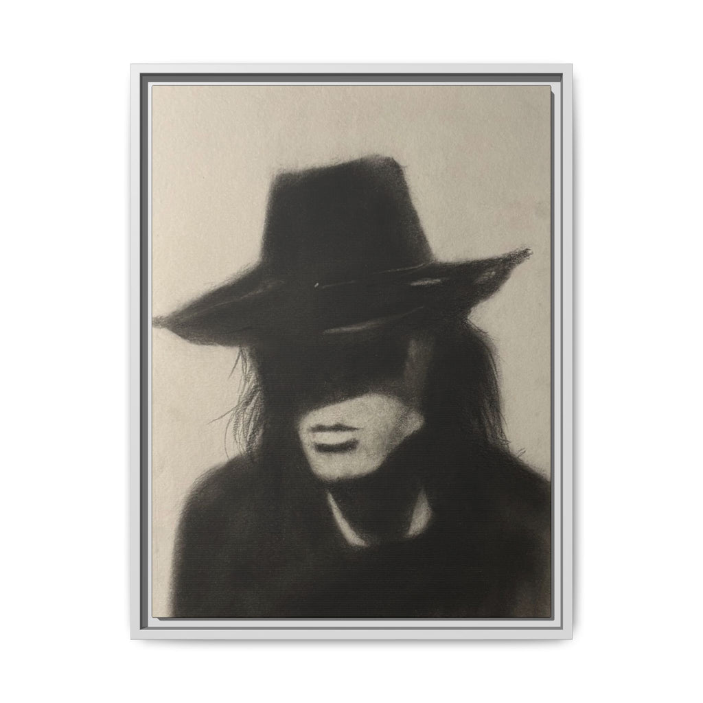 “OUTLAW” Matte Canvas, Framed (Multi-color)