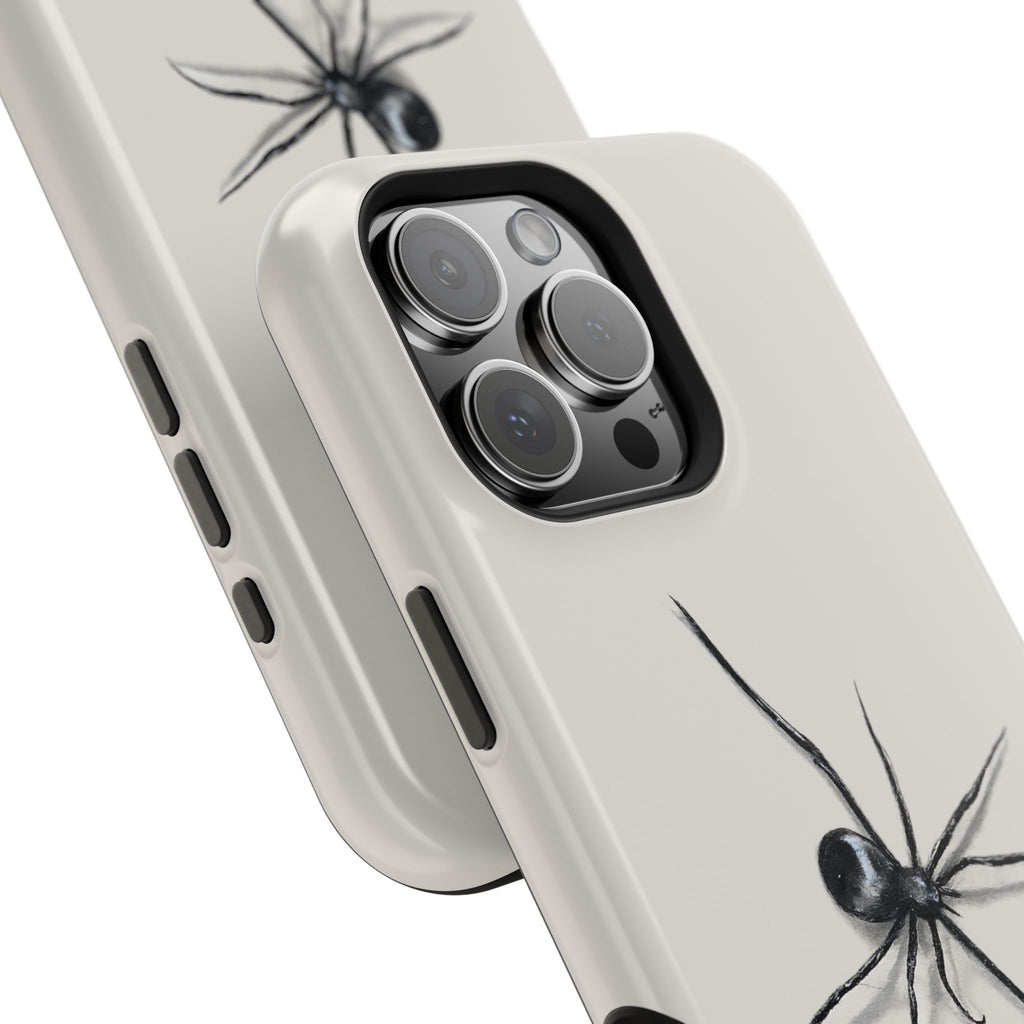 "ICY" Spider Sketch Magnetic Impact-Resistant Phone Case