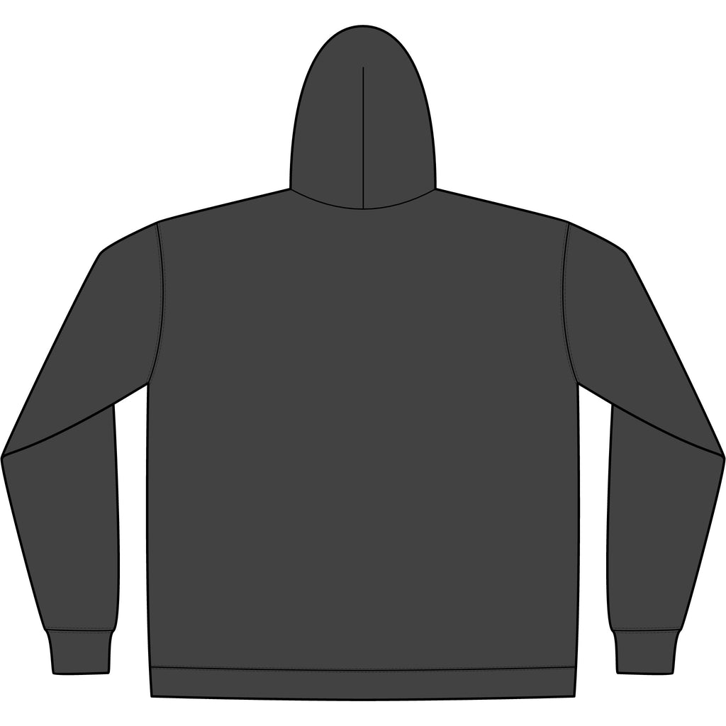 “ICY” Unisex Relax Faded Zip Hood
