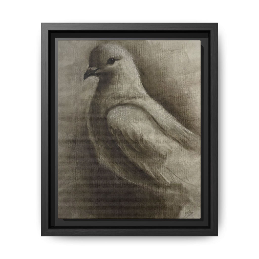 “Dove” Matte Canvas, Framed (Multi-color)
