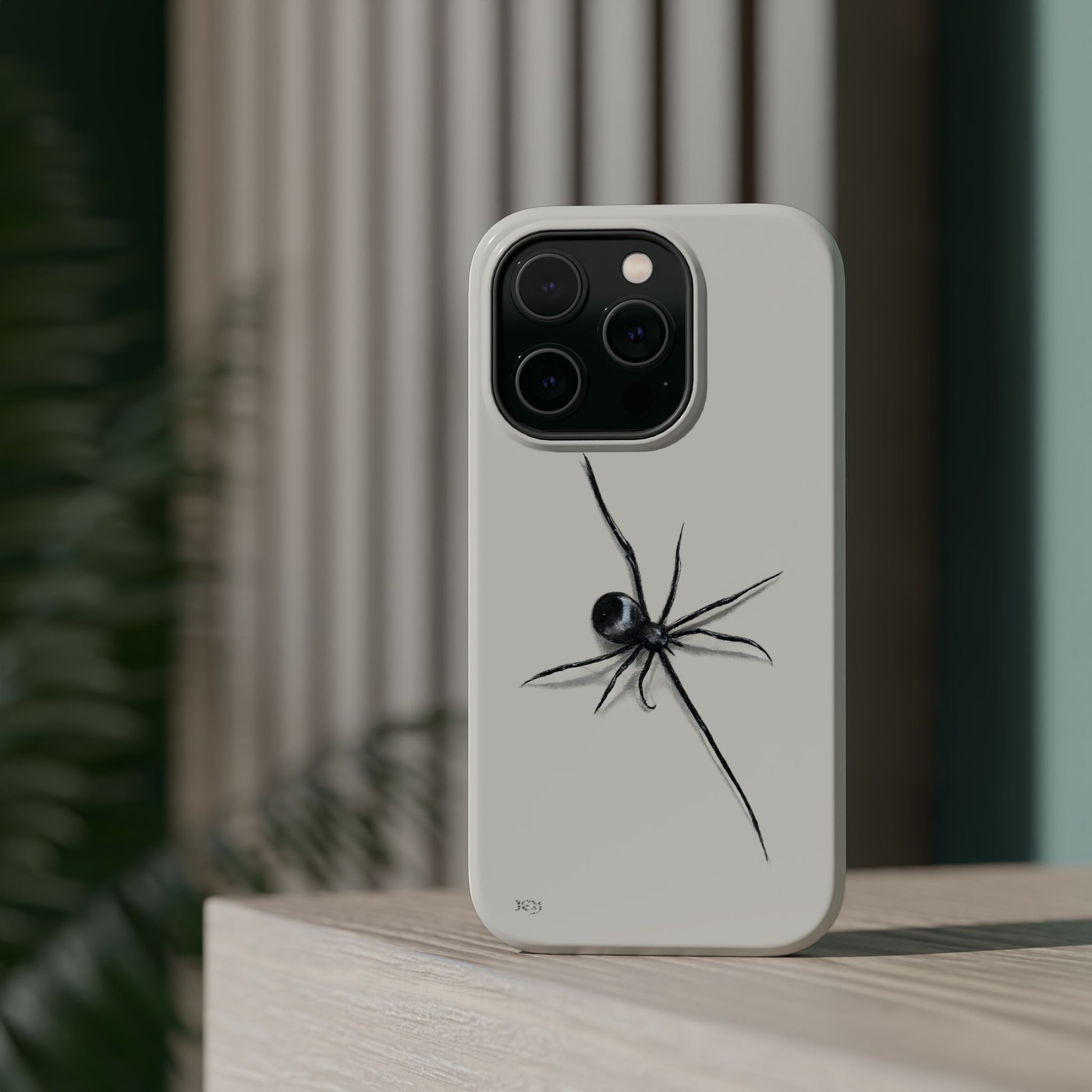 "ICY" Spider Sketch Magnetic Impact-Resistant Phone Case
