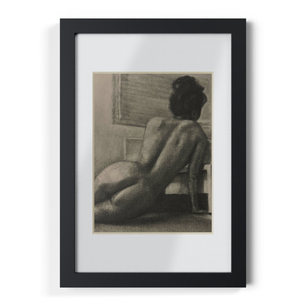 “Sitting Pretty” Framed Posters, Black